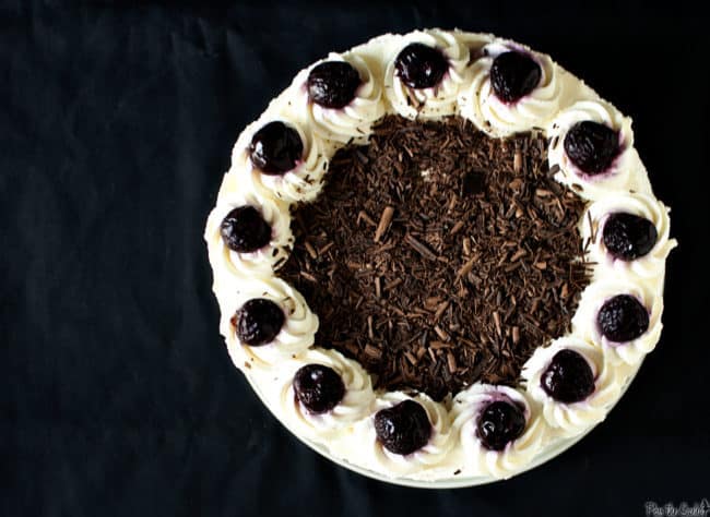 Swiss Black Forest Cake // Recipe on PassTheSushi.com