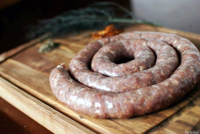 Learn how to make spicy Italian sausage from scratch in this recipe post on PassTheSushi.com