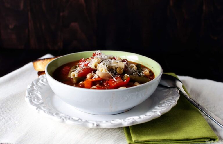 Summer Minestrone Soup and Cook Book Review