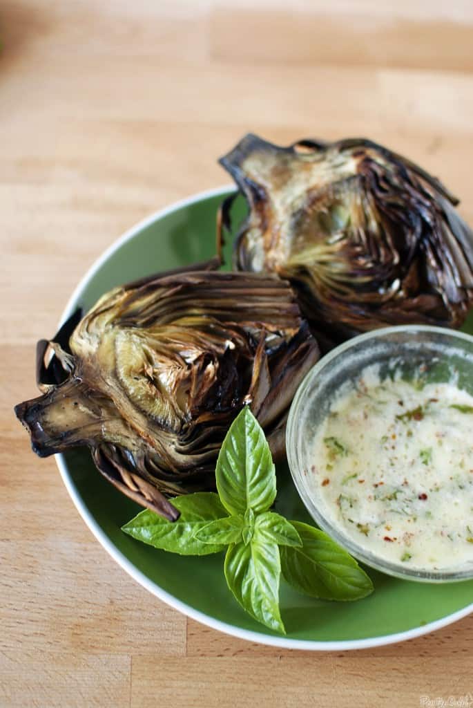 Fantasticly Easy Grilled Artichokes Pass The Sushi