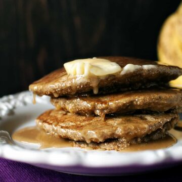 Banana Bread Pancakes \\ PassTheSushi.com