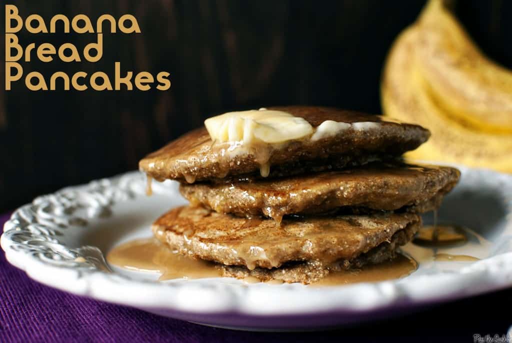 Banana Bread Pancakes \\ PassTheSushi.com