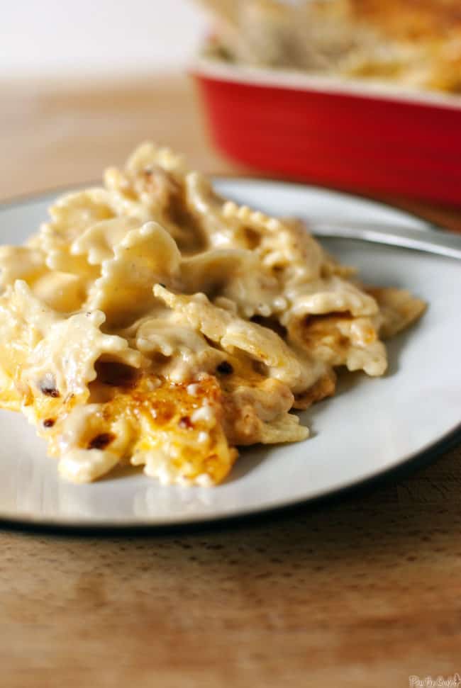 Lightened Up Three-Cheese Macaroni and Cheese  PassTheSushi.com
