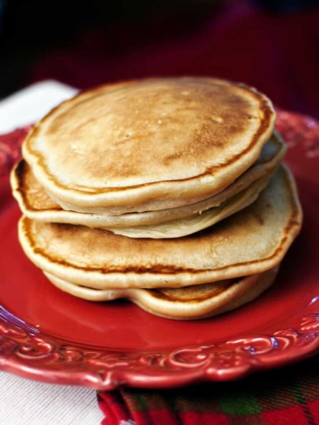 EGGNOG PANCAKES