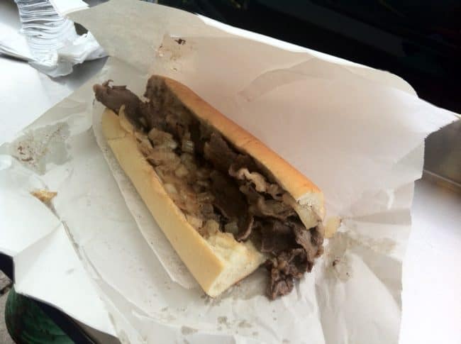Cheese Steak from Philip's Steaks in Philly