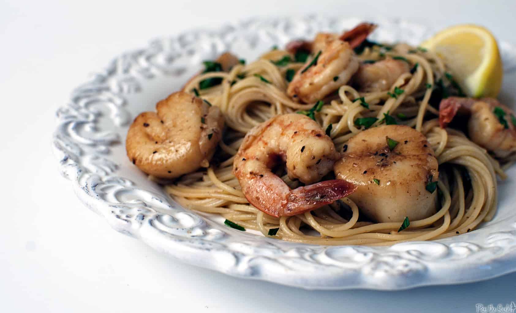 Seafood Scampi with Angel Hair Pasta | Kita Roberts ...