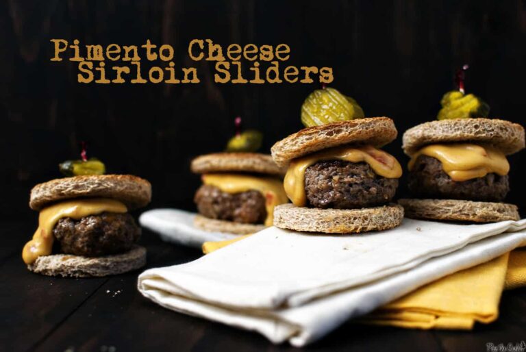 Pimento Cheese Sirloin Sliders