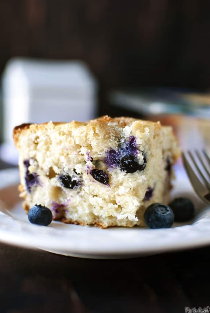 Blueberry Buttermilk Breakfast Cake - Pass The Sushi