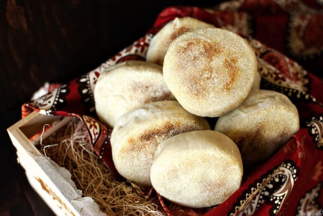 Homemade English muffins will become your new favorite breakfast bread of choice. Tender and chewy, with the perfect balance of nooks and crannies. \\ PassTheSushi.com