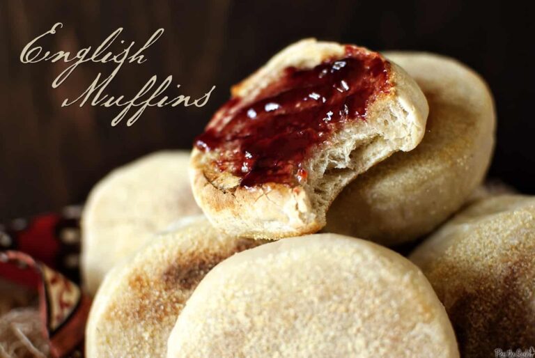 Homemade English Muffins Recipe {and a Mascara Review}