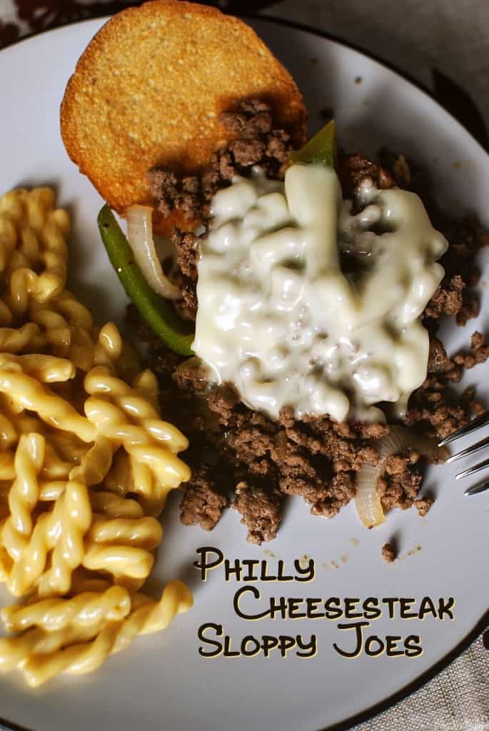 Philly Cheesesteak Sloppy Joes {Pass the Sushi}