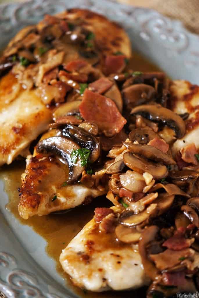 Chicken Marsala - Pass The Sushi