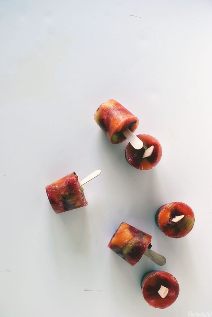 Fruity Sangria Pops 