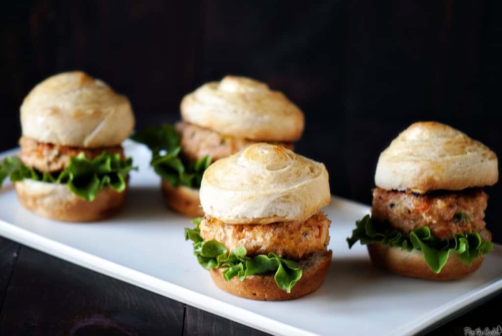 Asian Salmon Sliders - Pass The Sushi