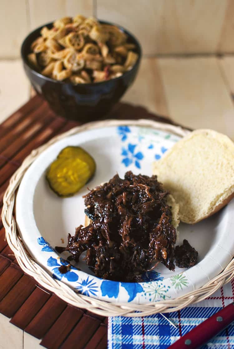 Texas Shredded Barbecued Beef