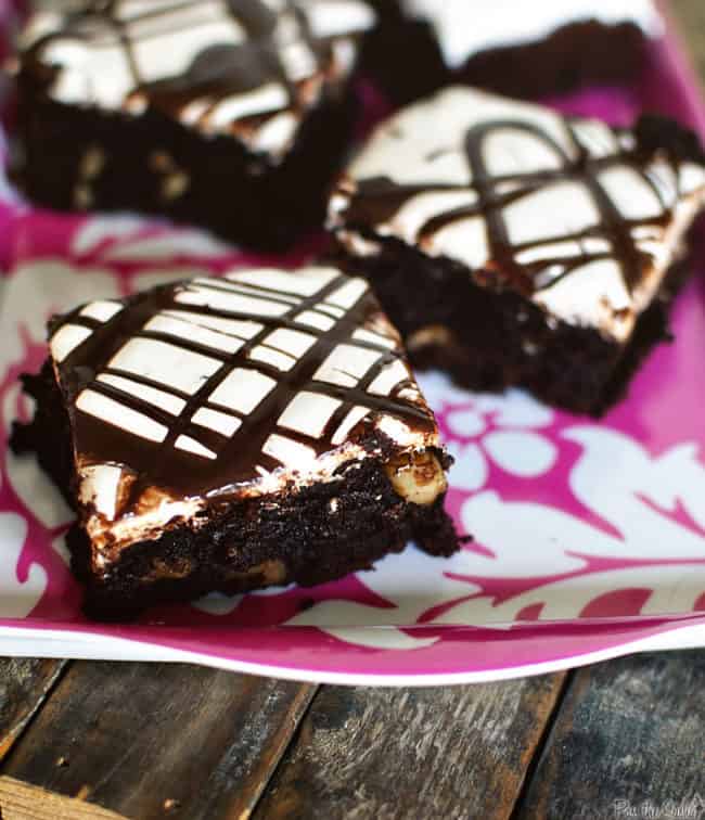 Mississippi Mud Brownies - Pass The Sushi