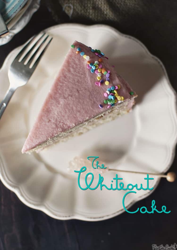 The (Pink) Whiteout Cake