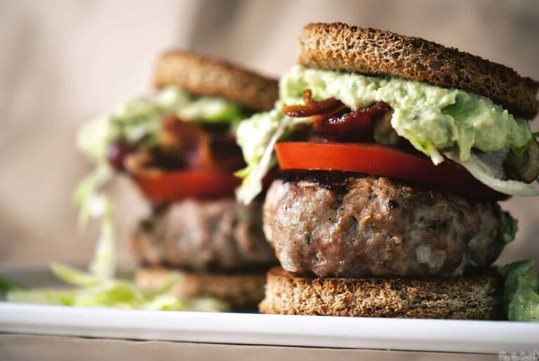 Turkey Sliders with Avocado-Ranch Dressing