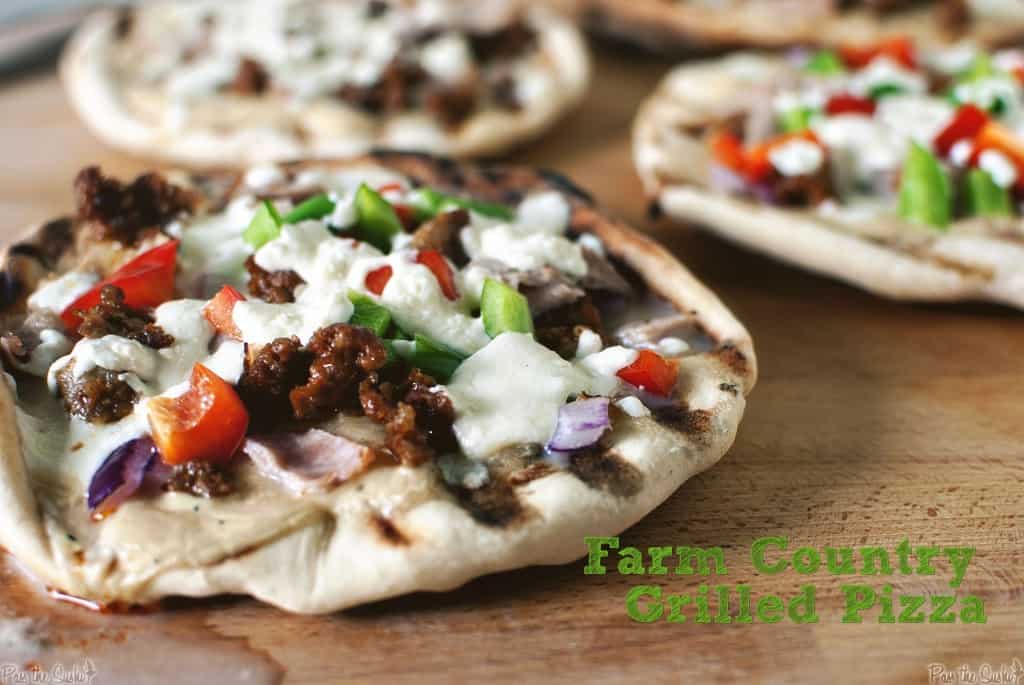 farm country grilled pizza