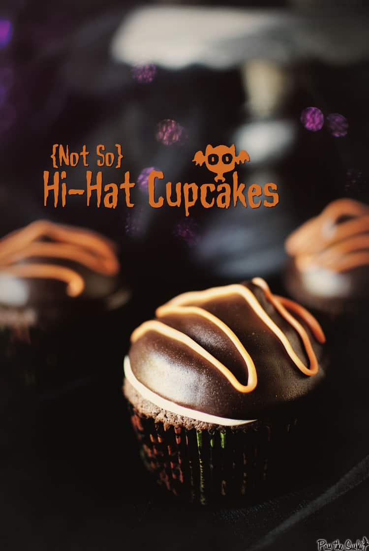{Not so} Hi-Hat Cupcakes