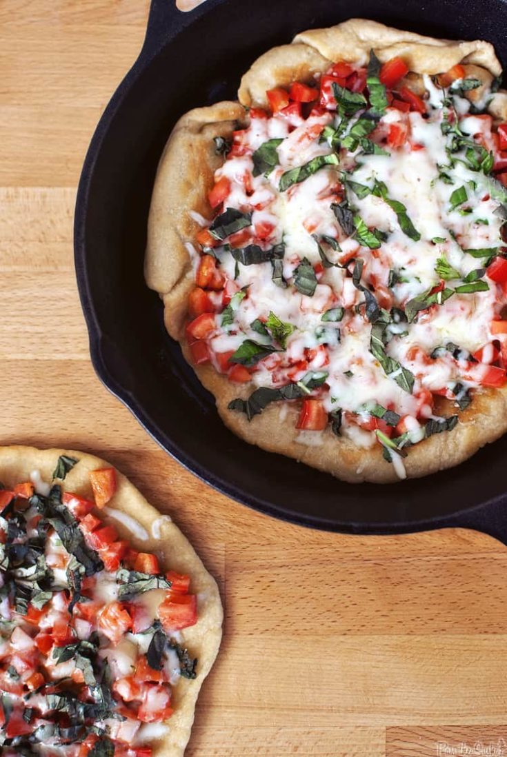 Thin-Crust Skillet Pizza for Two