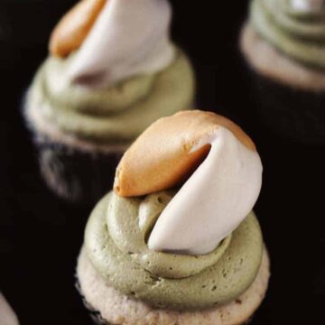 Almond Green Tea Cupcakes | Kita Roberts PassTheSushi.com