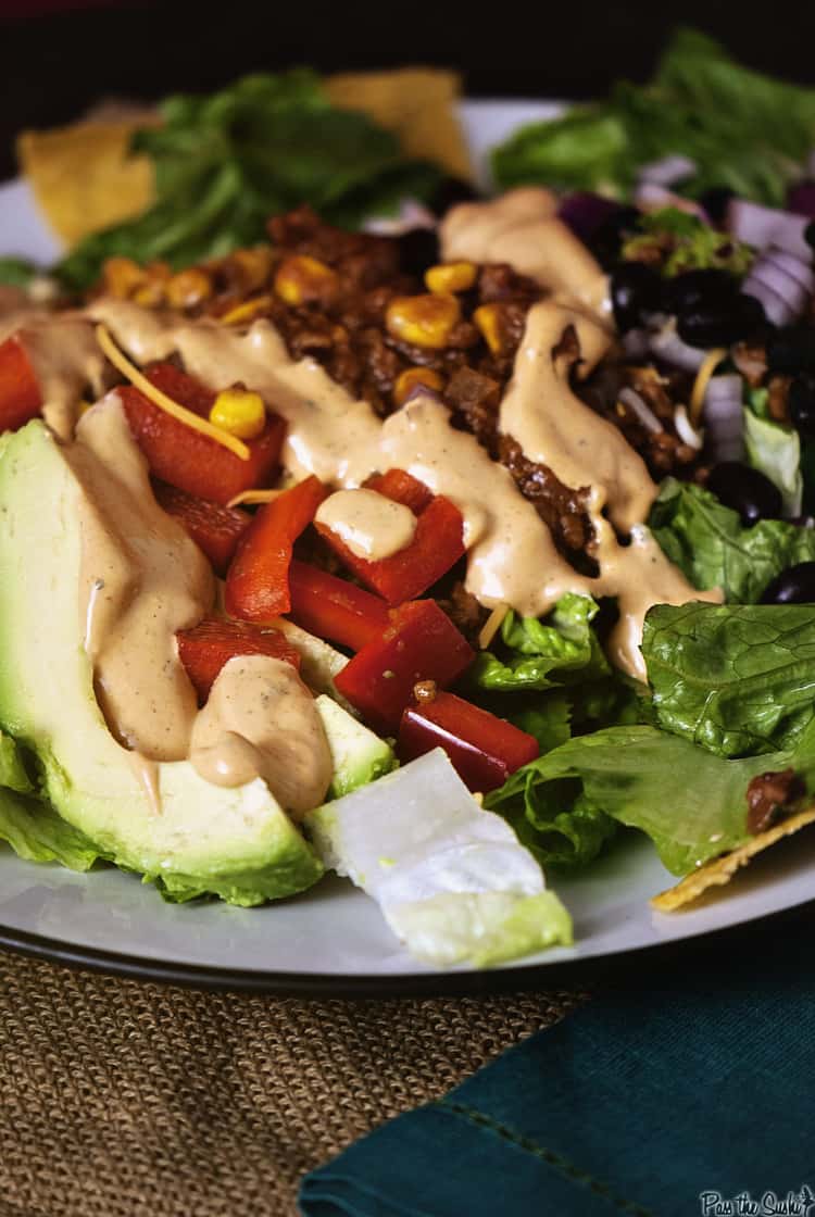 Taco Salad | Kita Roberts PassTheSushi.com