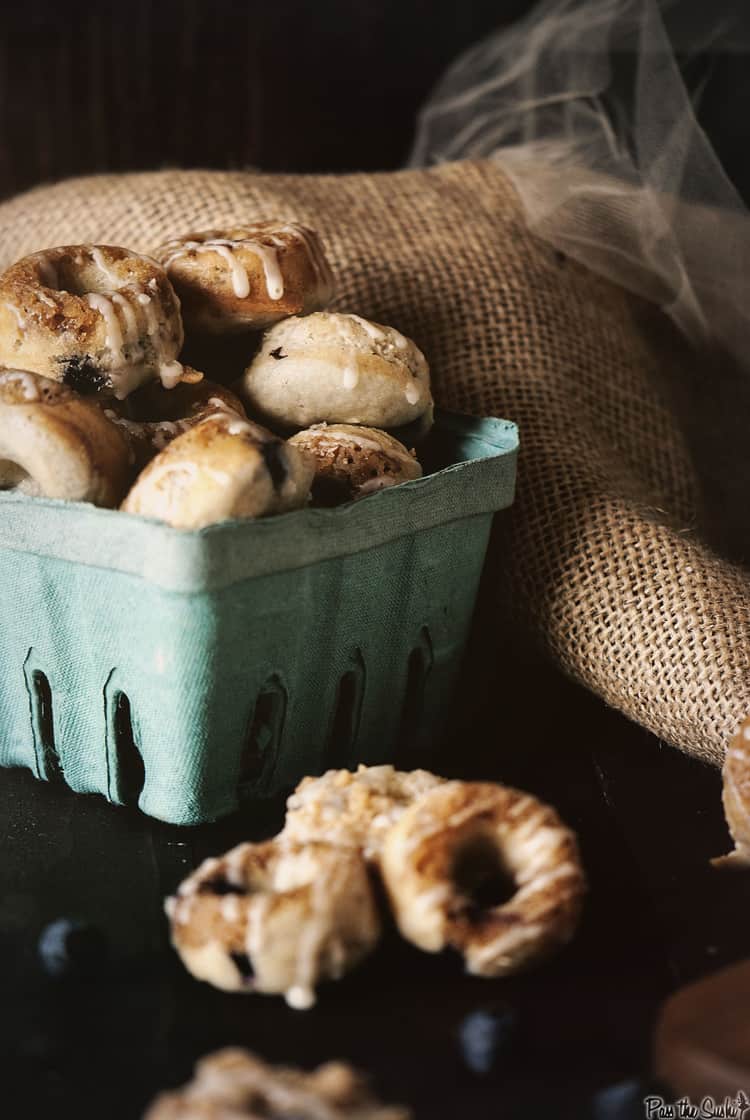 Mini Blueberry Donut | Kita Roberts PassTheSushi,com