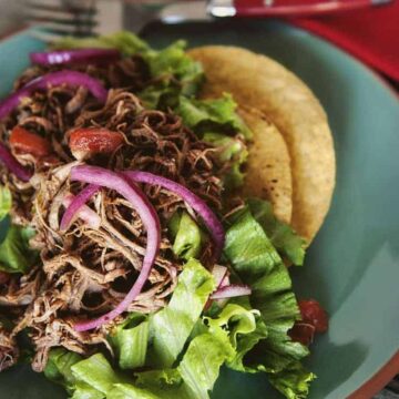 Salpicon Beef Salad | Kita Roberts PassTheSushi.com