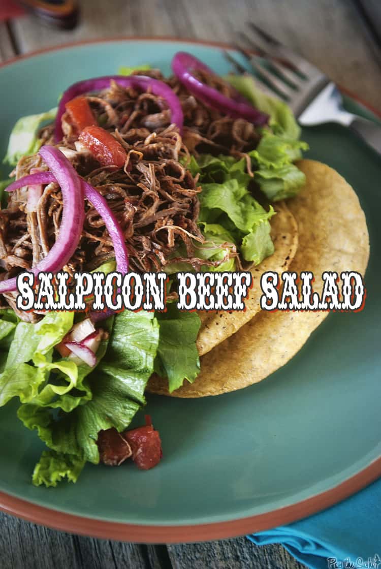 Salpicon Beef Salad | Kita Roberts PassTheSushi.com
