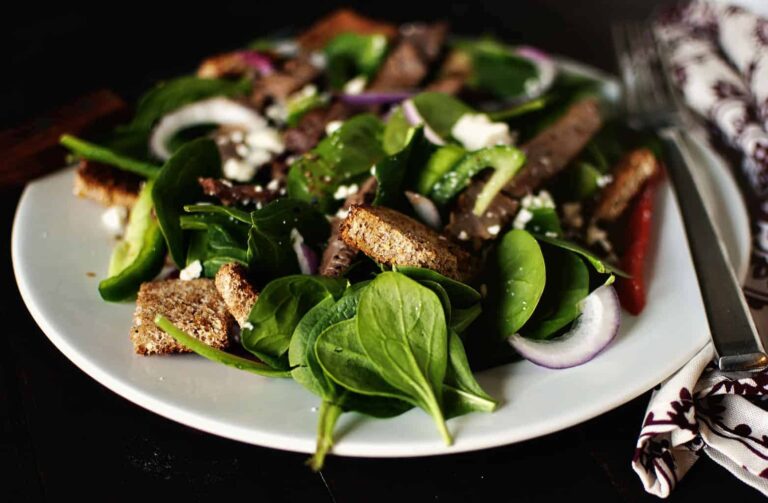 Spinach & Steak Salad