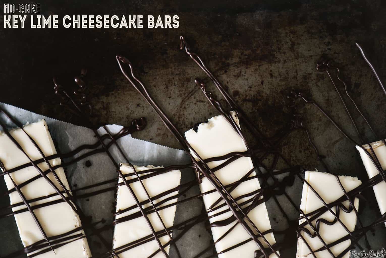 Cheesecake Key Lime Bars | Kita Roberts PassTheSushi.com