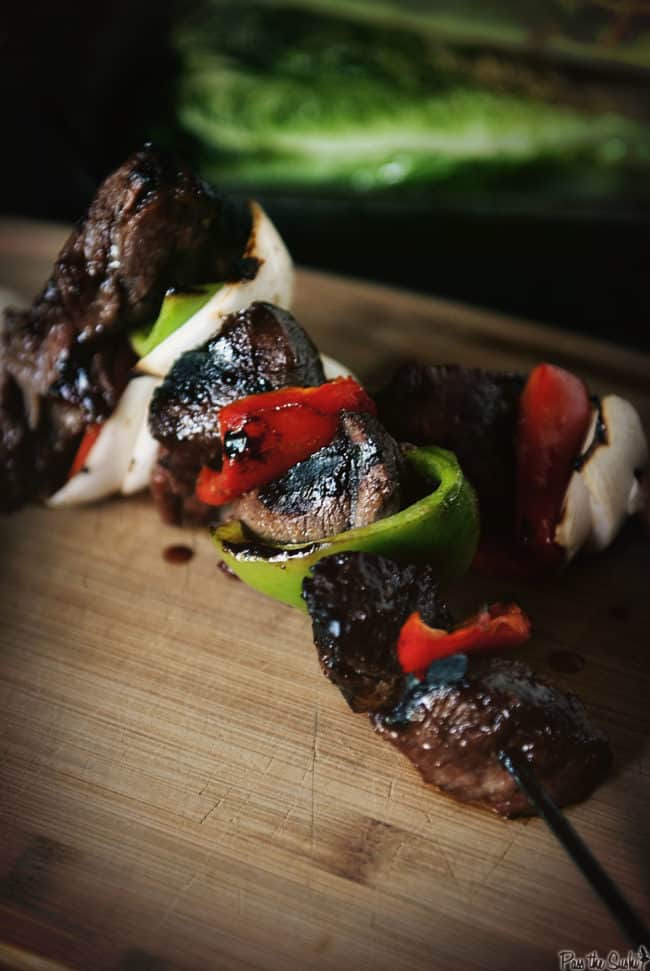 Grilled Venison Kabobs with Romaine Recipe Kita Roberts