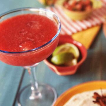 Strawberry Margarita | Kita Roberts PassTheSushi.com