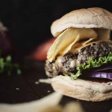 Bobby Flay's Crunchburger | Kita Roberts PassTheSushi.com