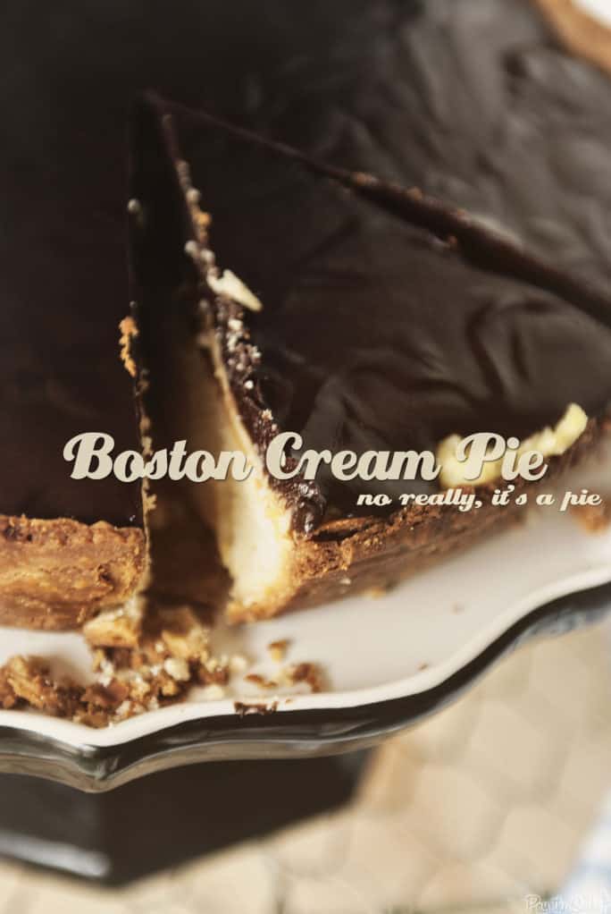 Boston Cream Pie | Kita Roberts PassTheSushi.com