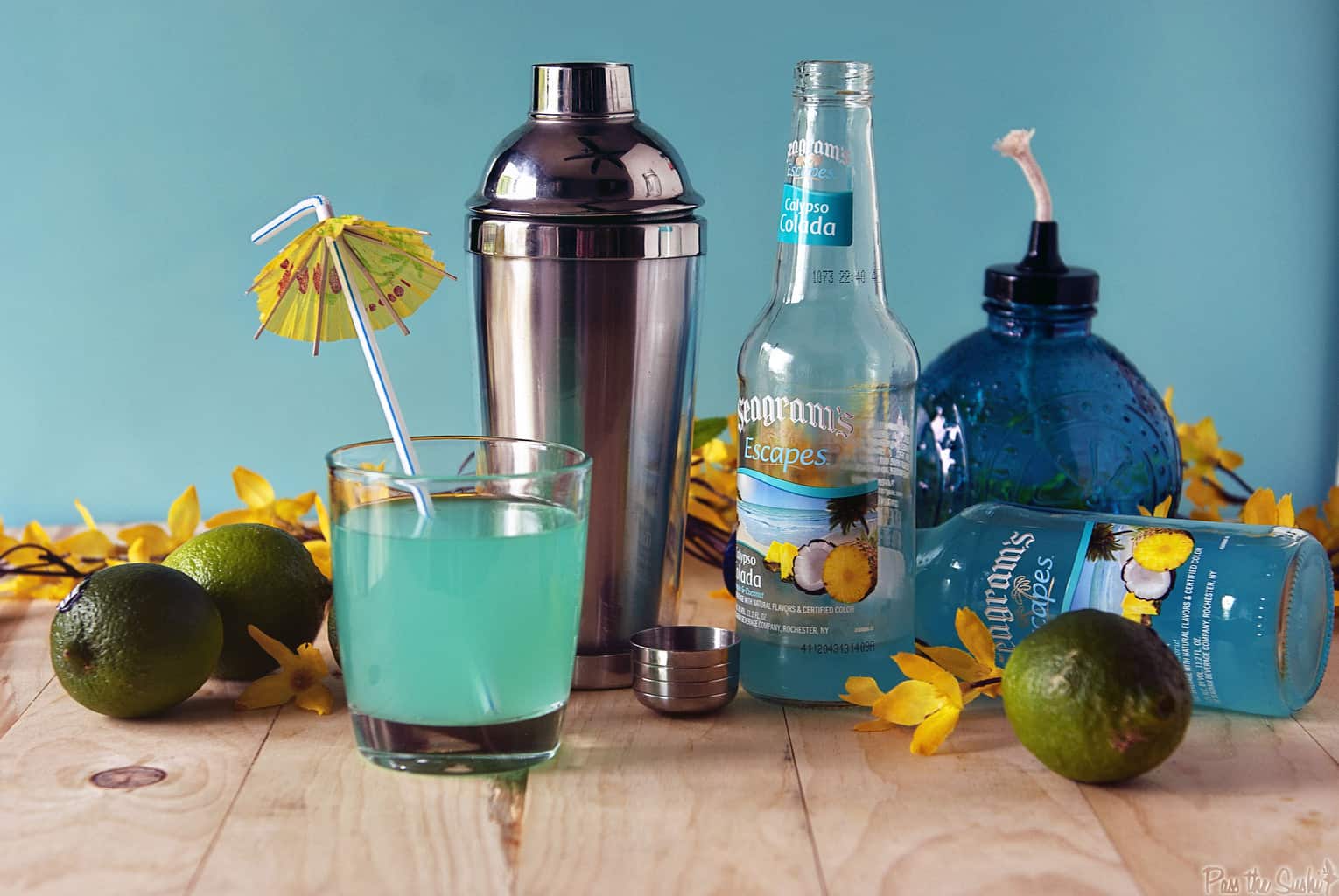 Tropical Breeze Cocktail | Kita Roberts PassTheSushi.com