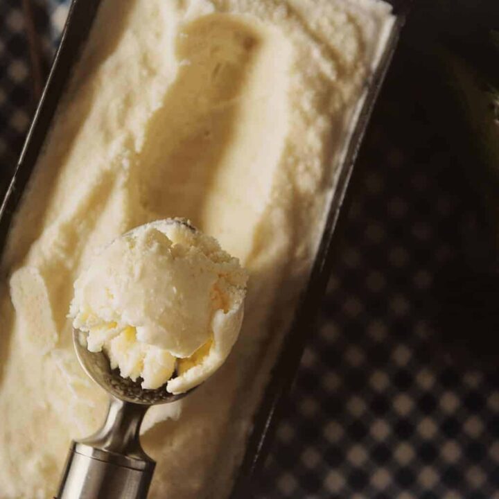 Farmer's Market Sweet Corn Ice Cream | Kita Roberts PassTheSushi.com