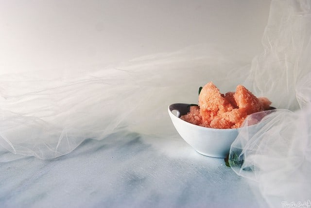 Melon Granita | Kita Roberts PassTheSushi.com