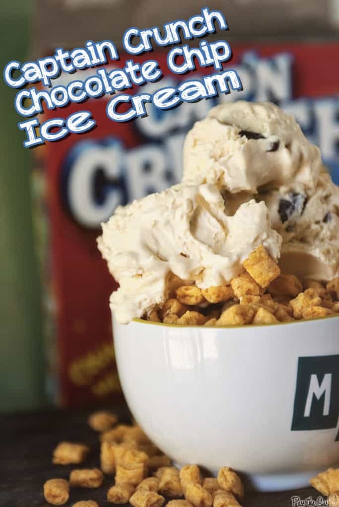 Cap'n Crunch Ice Cream | Kita Roberts PassTheSushi.com