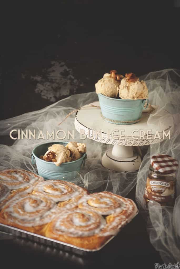 Cinnamon Bun Ice Cream | Kita Roberts PassTheSushi