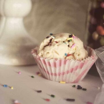 Funfetti Cake Batter Ice Cream | Kita Roberts PassTheSushi.com