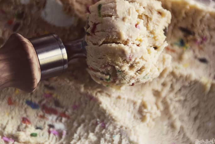 Funfetti Cake Batter Ice Cream | Kita Roberts PassTheSushi.com