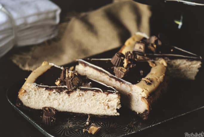 Peanut Butter Cheesecake| Kita Roberts PassTheSushi.com