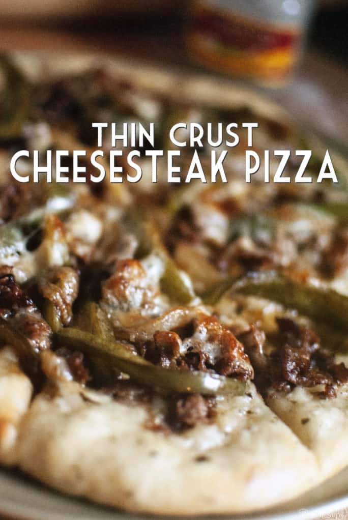 Cheesesteak Pizza | Kita Roberts PassTheSushi.com