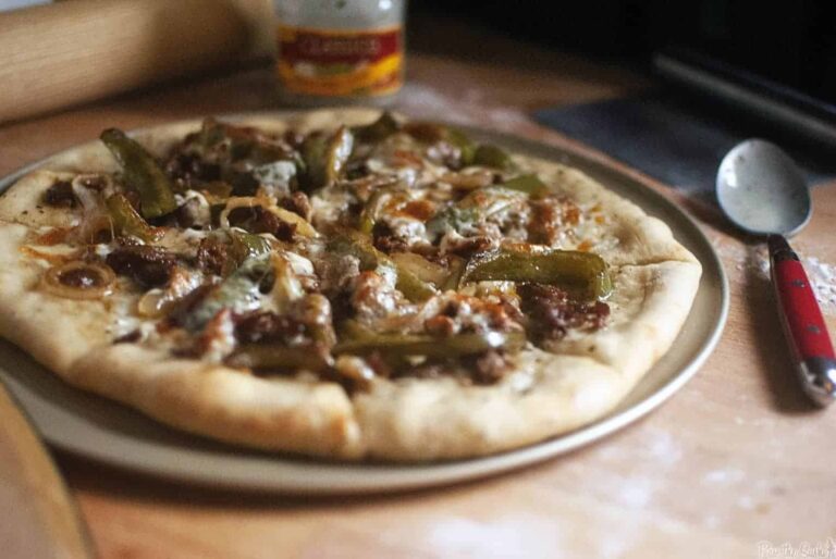 Cheesesteak Pizza - Elevate Pizza Night