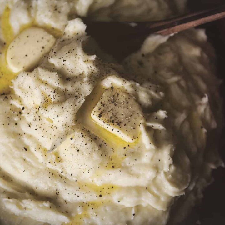 Homestyle Mashed Potatoes - Thanksgiving Sides | Kita Roberts PassTheSushi.com