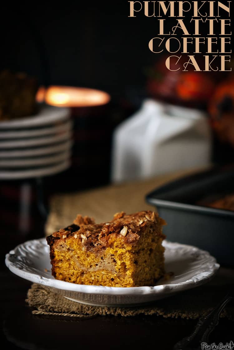 Pumpkin Latte Coffee Cake | Kita Roberts PassTheSushi.com