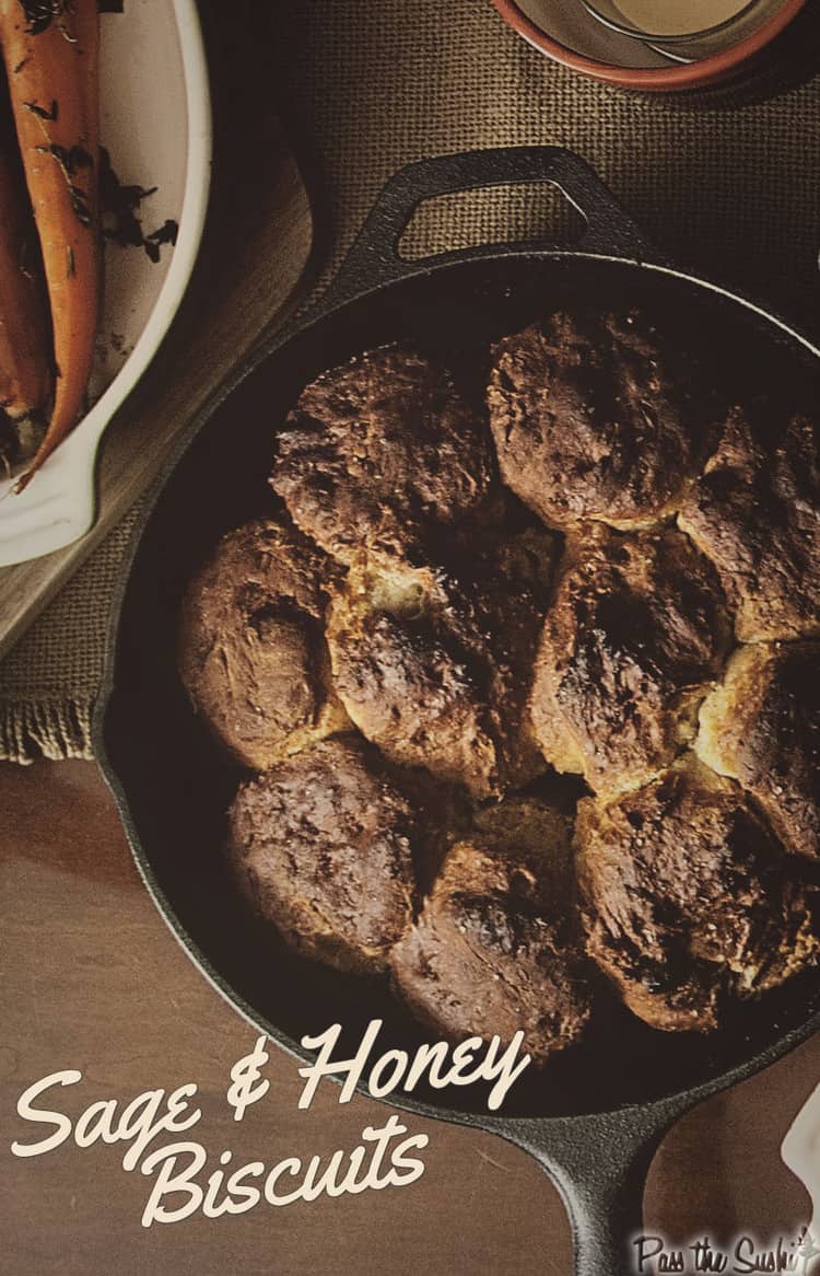 Sage and Honey Biscuits | Kita Roberts PassThSushi.com