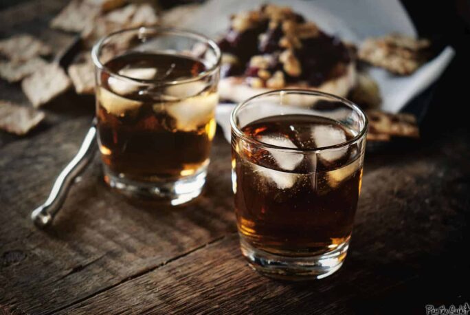 Black Almond Cocktail | Kita Roberts PassTheSushi.com